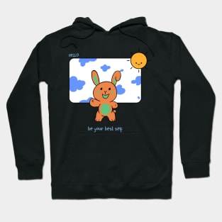 Cute Animal Cartoon Drawing Hoodie